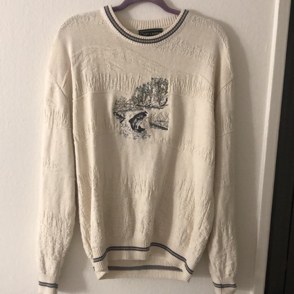 Men’s Vintage Croft & Barrow Knit Sweater